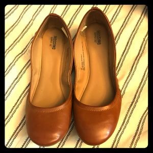 SOLD Beautiful Cognac Ballet Flats Mossimo 8.5